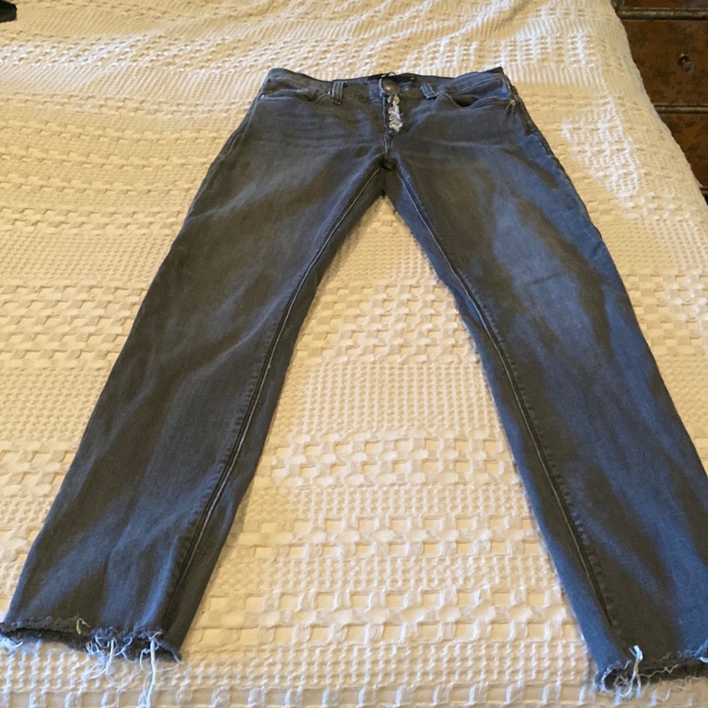 Hudson black washed denim